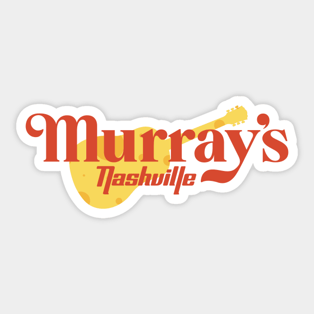 Murray’s Nashville Sticker by Mouse Magic with John and Joie